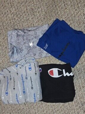 Champion Bundle Boy's Youth Size XS-Small Shirt, Pants, Hoodie